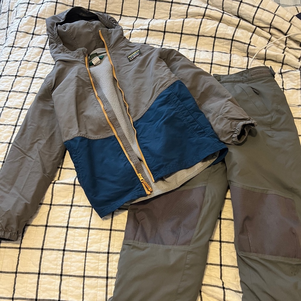 Boys LL Bean Winter Set 10/12